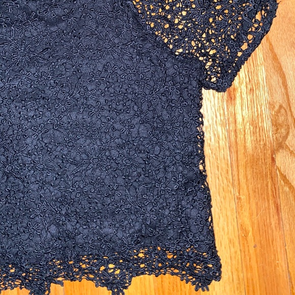 Black Laced Shirt - Picture 2 of 2